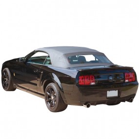 Soft top Ford Mustang convertible in Sailcloth vinyl - glass rear window