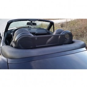 Roll-Bar noir mat avec filet coupe vent pour Bmw Z3 cabriolet