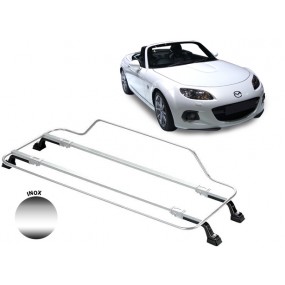 Luggage rack for Mazda MX-5 NC (2006-2015) - Azur in stainless steel