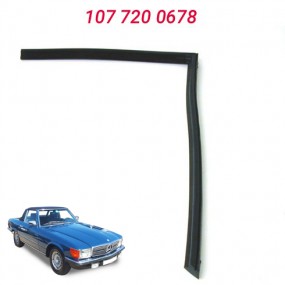 Right-hand hard-top window seal for Mercedes SL R107