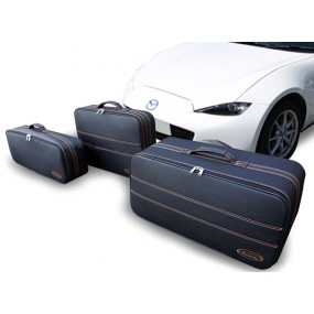 Bagagerie pour Mazda MX5 ND avec coutures marrons