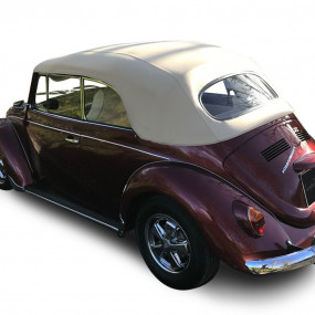 Soft top Volkswagen Beetle 1302 convertible in Alpaca Mohair®