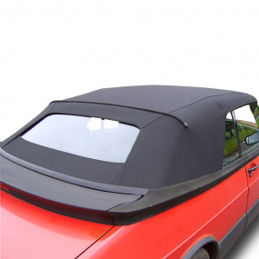 Front soft top Saab 900 convertible in Mohair® cloth without the rear window
