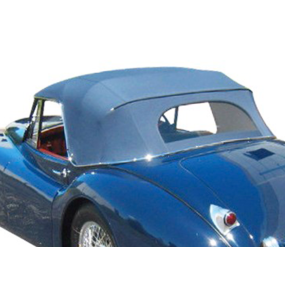 Softtop (cabriolet) Jaguar XK 120 D.H.C Softtop (cabriolet) in Stayfast®-stof voor origineel glas