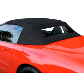 Capota macia Corvette C5 descapotável em grão de vinil americano