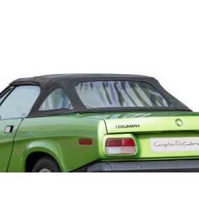 Soft top Triumph TR7 convertible in Stayfast® cloth